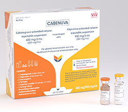 Cabotegravir and rilpivirine