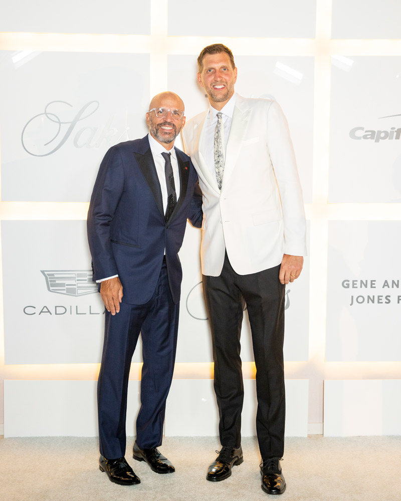 Dallas Mavericks legends Jason Kidd and Dirk Nowitzki